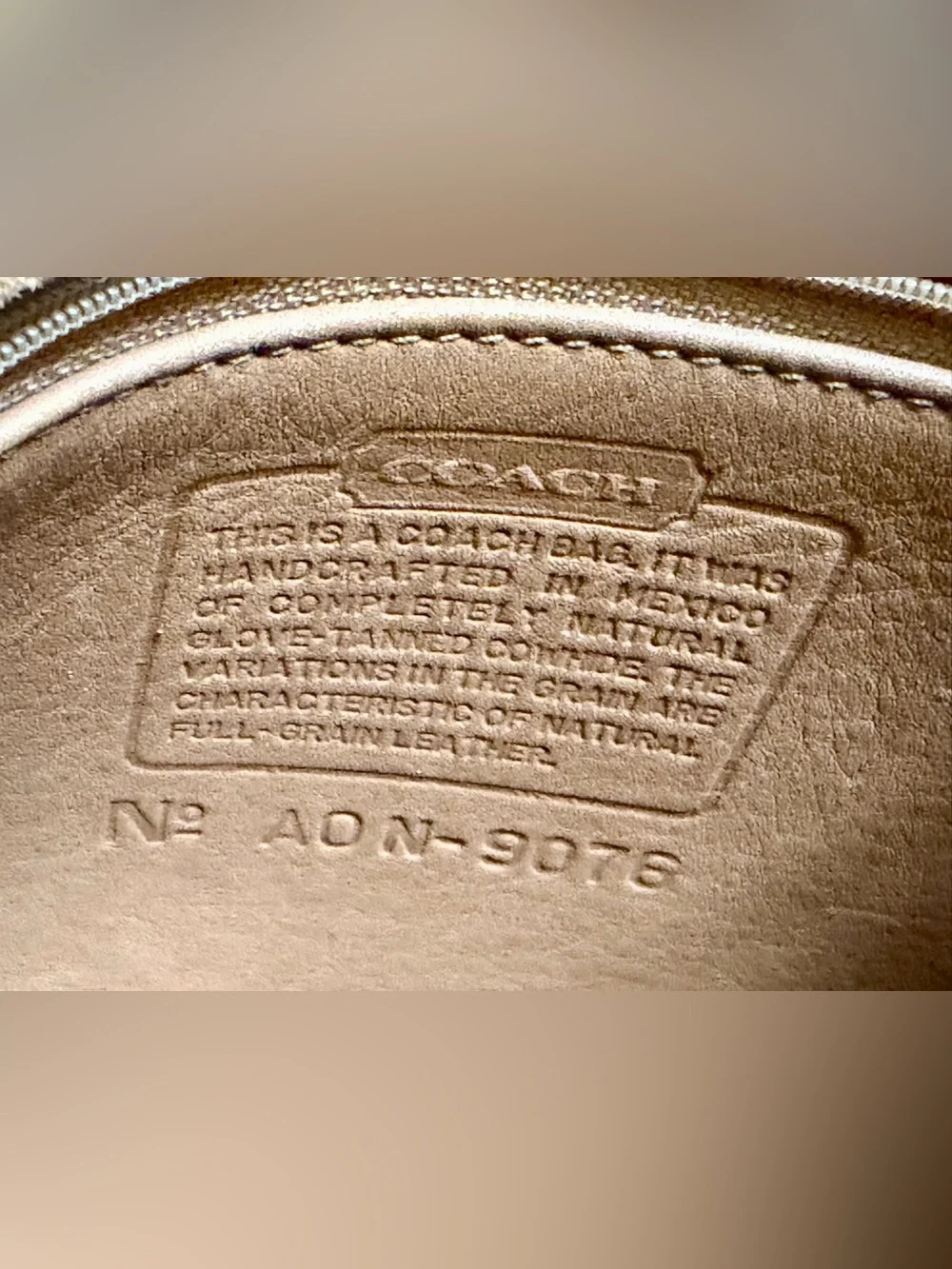 Vintage Coach Saddle Crossbody Legacy Flap Messenger